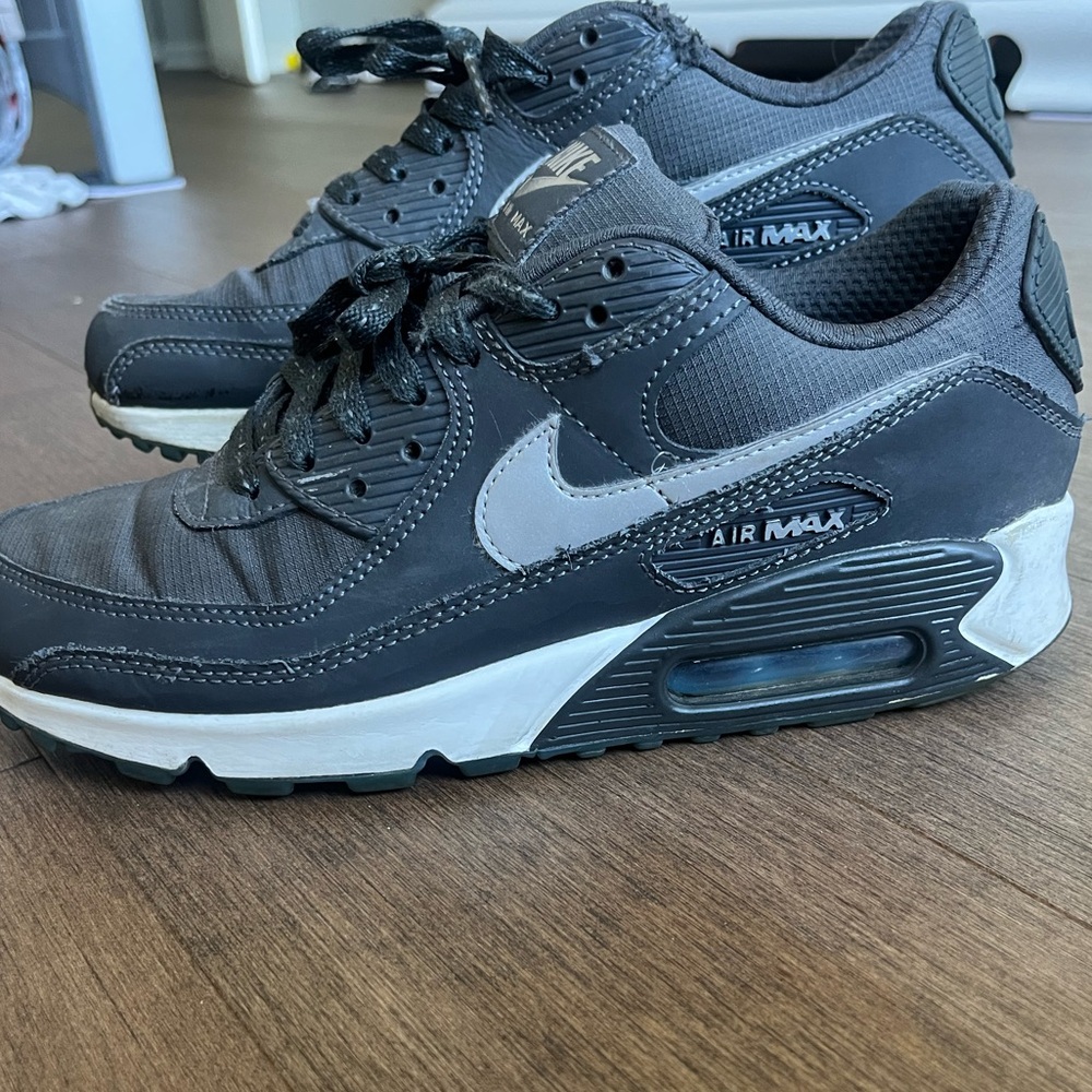 Nike Air Max Men's Shoes - Black and Gray and Blue
